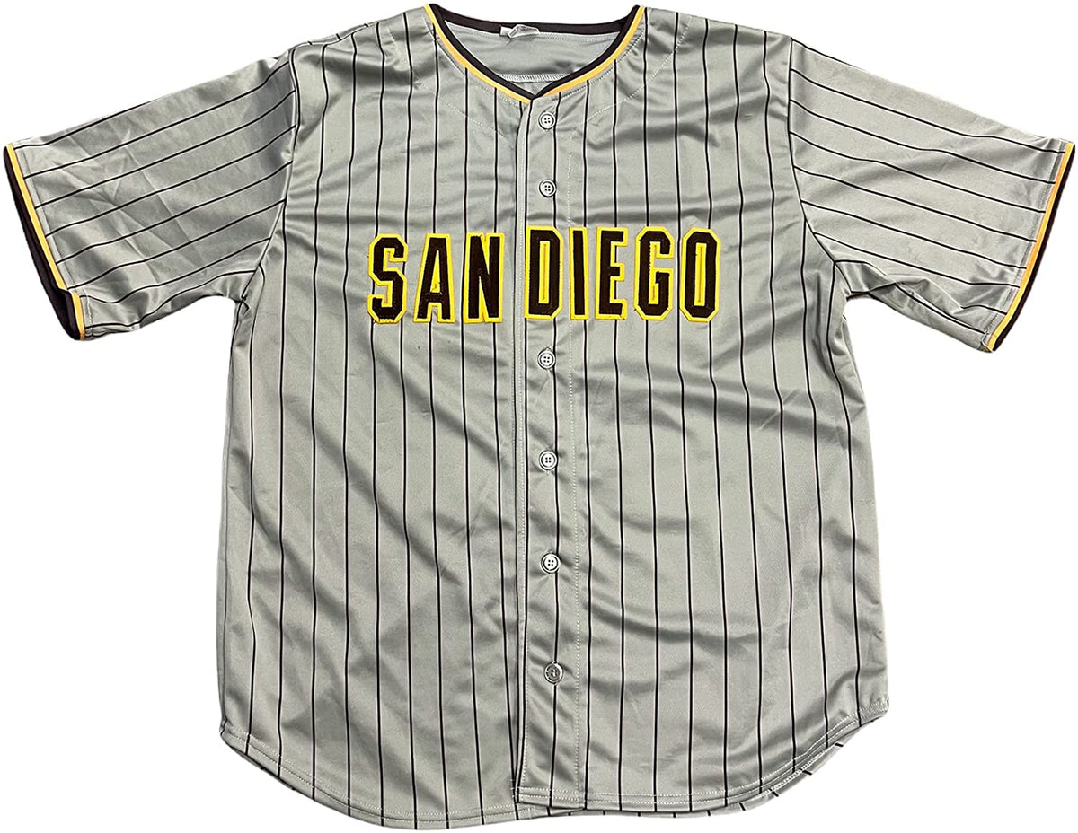 Buy Fernando Tatis Jr. San Diego Padres Signed Custom White Striped Jersey
