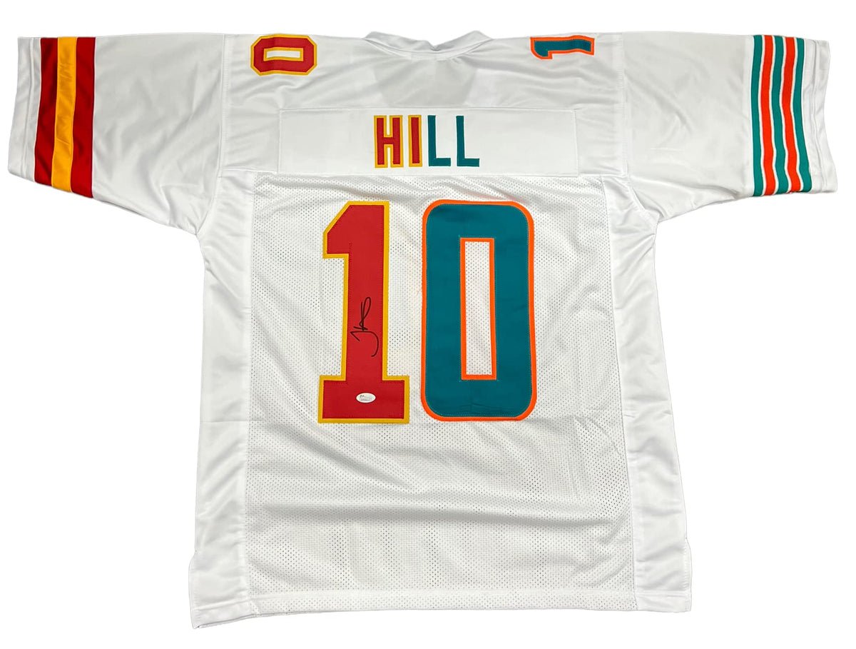 Tyreek Hill Signed Miami Dolphins Custom Jersey – Signature Authentic