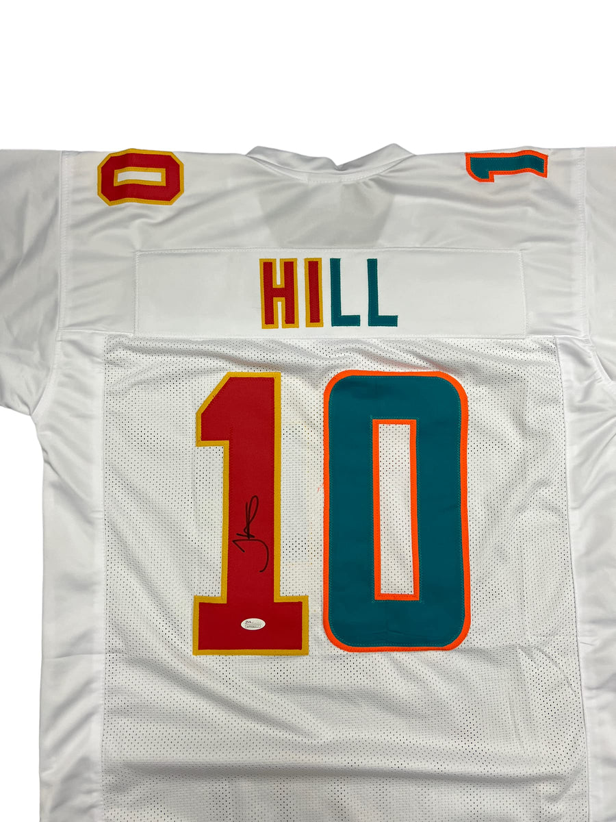 Tyreek Hill Signed Miami Dolphins Custom Jersey – Signature Authentic