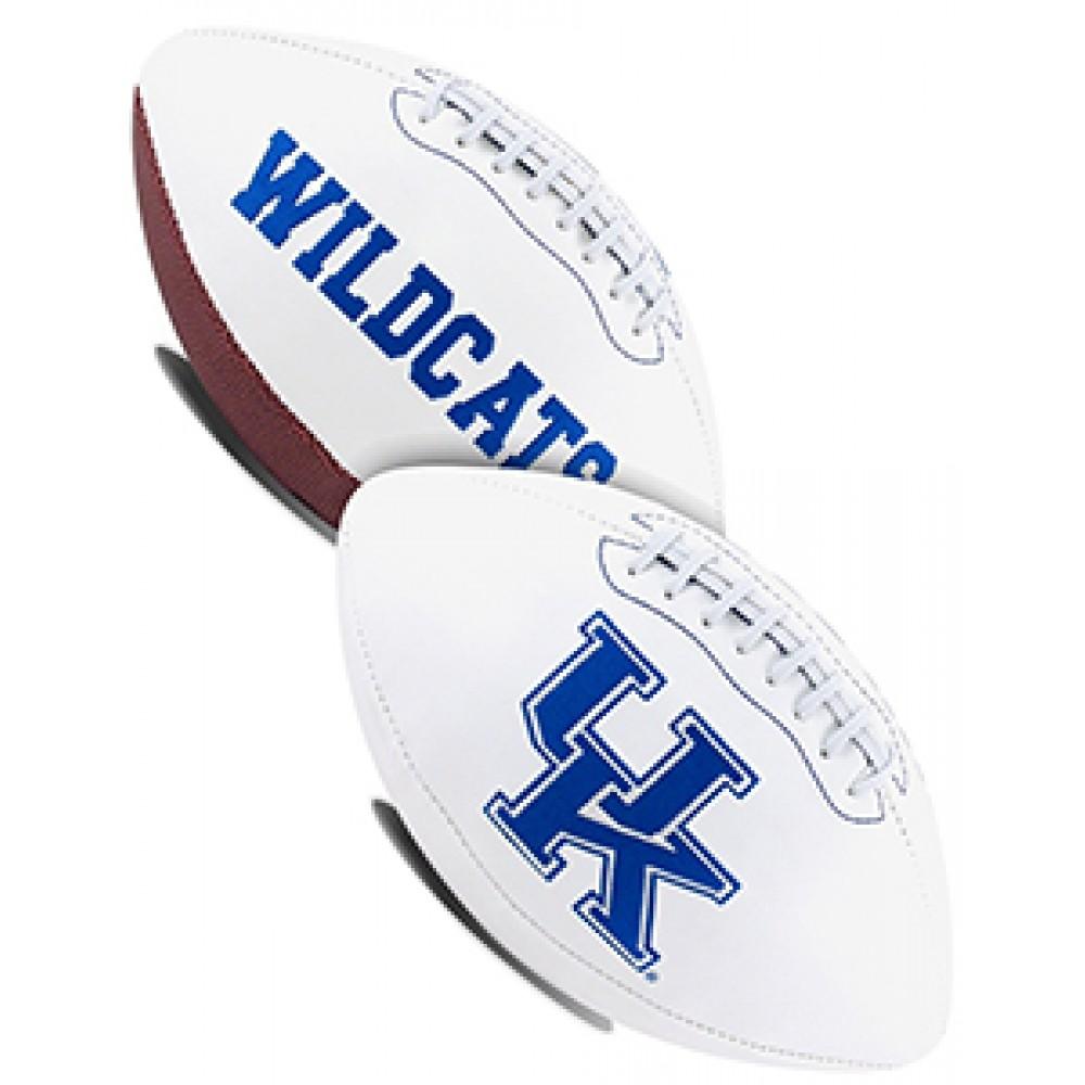 Kentucky Wildcats Logo Football Unsigned Product