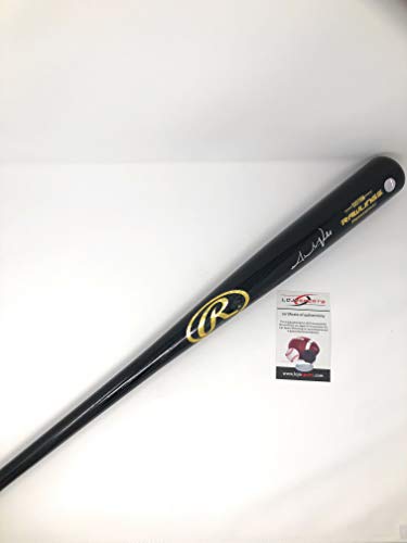 Addison Russell Chicago Cubs Signed Autograph Baseball Bat LoJo Sports Certified