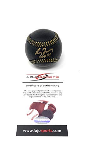 Greg Maddux Cubs Braves Signed Autograph RARE BLACK Official MLB Baseball HOF INSCRIBED LoJo Sports Authentic Certified