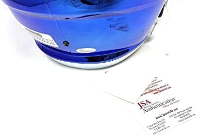 Brian Urlacher Chicago Signed Autograph CHROME Full Size Helmet HOF Inscribed JSA Witnessed Certified
