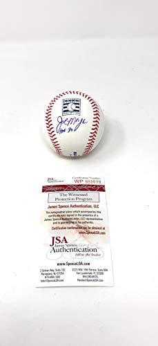 Joe Morgan Cincinnati Reds Signed Autograph Official HALL OF FAME MLB Baseball JSA Witnessed Certified