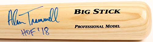 Alan Trammell Detriot Tigers Signed Autograph Big Stick Baseball Bat HOF Inscribed JSA Witnessed Certified