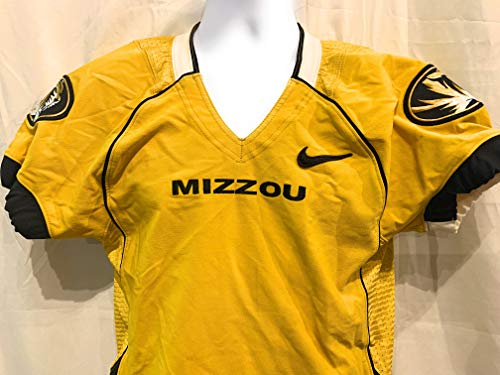 Missouri Tigers Authentic Game Team Issued NIKE Authentic On Field Jersey Size 40