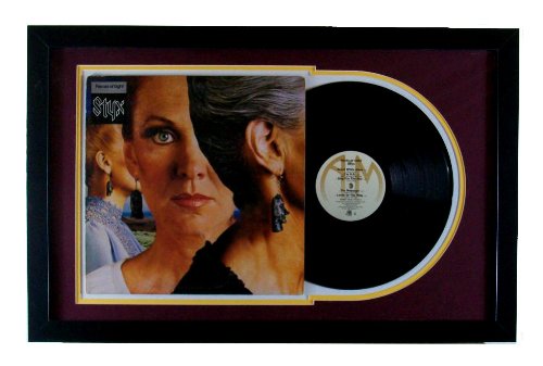 Styx Professionally Framed Record Double Matted Pieces of Eight
