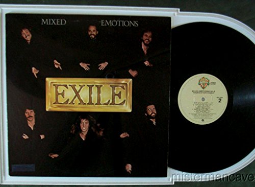 Mister Mancave Exile Professionally Framed Record Double Matted Mixed Emotions