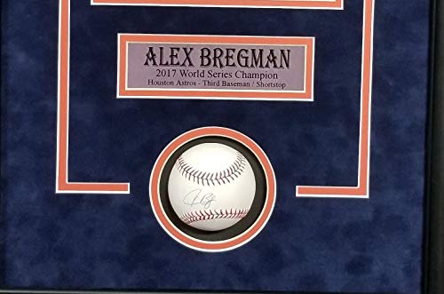 Autographed Houston Astros Alex Bregman Fanatics Authentic White