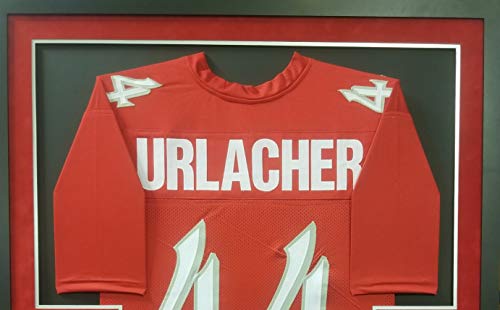 brian urlacher signed framed jersey