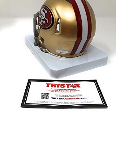 Jimmy Garoppolo San Fransisco Signed Autograph Speed Mini Helmet Tristar Authentic Certified