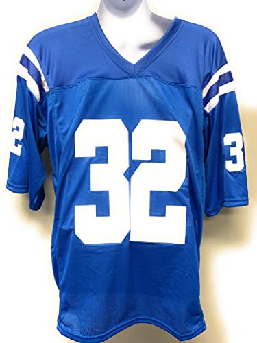 Julian Blackmon Indianapolis Colts Signed Autograph Custom Jersey Blue JSA Witnessed Certified