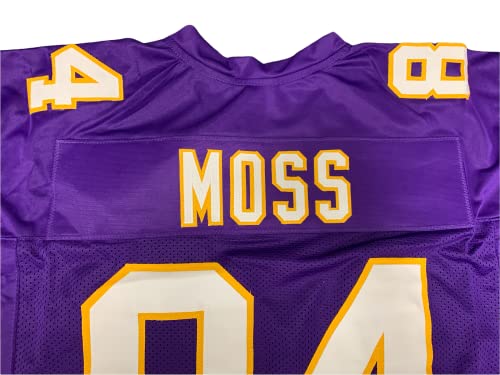 Randy Moss Signed Minnesota Vikings Nickname: Straight Cash Homie Jers –