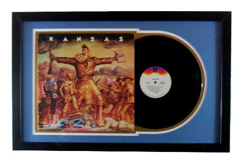 Mister Mancave Kansas Professionally Framed Record Double Matted Self Titled