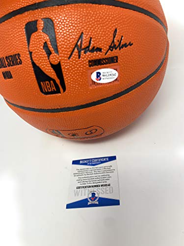 John Wall Houston Rockets Signed Autograph LOGO NBA Game Basketball Beckett Witnessed Certified