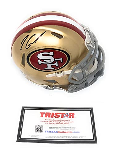 Jimmy Garoppolo San Fransisco Signed Autograph Speed Mini Helmet Tristar Authentic Certified