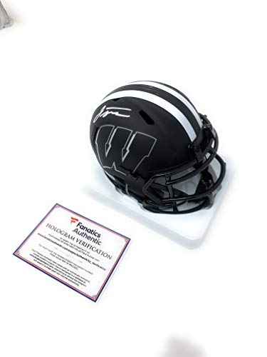 Jonathan Taylor Wisconsin Badgers Signed Autograph RARE Eclipse Speed Mini Helmet Fanatics Authentic Certified
