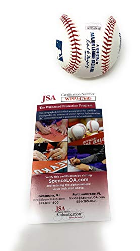 Josh Breaux New York Yankees Signed Autograph MLB Baseball JSA Witnessed Certified