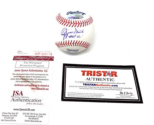 Lou Brock Ozzie Smith St Louis Cardinals DUAL Signed Autograph Official MLB Baseball DUAL HOF INSCRIBED Tristar & JSA Witnessed COA