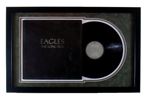 Eagles Professionally Framed Record Double Matted The Eagles The Long Run