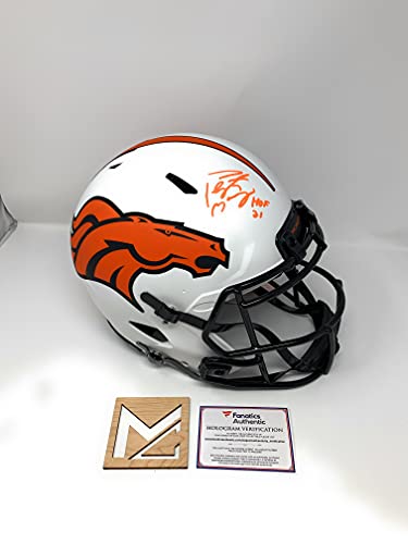 Peyton Manning Denver Signed Autograph Rare LUNAR Limited Edition Spee –  MisterMancave