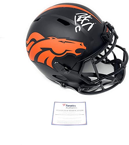Peyton Manning Denver Signed Autograph Rare ECLIPSE Limited Edition Full Size Helmet Fanatics Authentic Certified