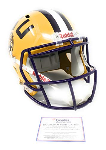 Joe Burrow LSU Tigers Signed Autograph Speed Full Size Helmet Fanatics Authentic Certified
