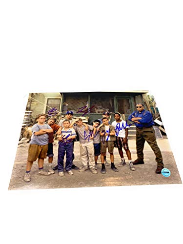 The Sandlot The Movie Squints Smalls YaYa Repeat Timmy Kenny D Multi Signed Autograph 11x17 Photograph James Earl Jones Certified