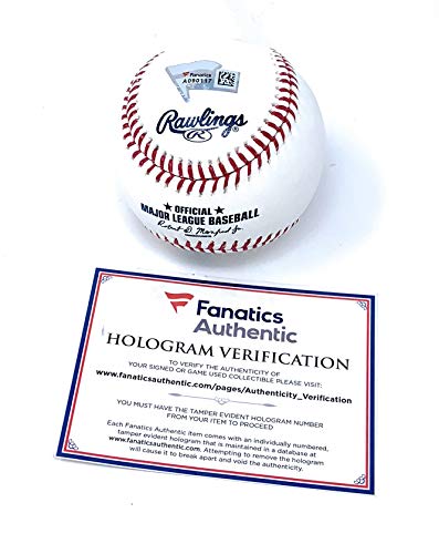 Kyle Hendricks Chicago Cubs Signed Autograph Official MLB Baseball Fanatics Authentic Certified