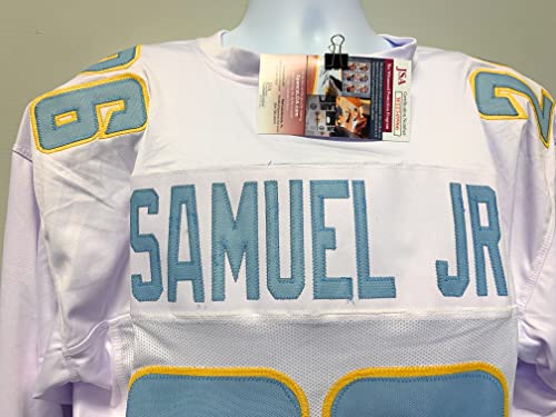 Asante Samuel Jr Los Angeles Chargers Signed Autograph Custom Jersey White JSA Witnessed Certified