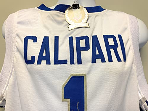 John Calipari Kentucky WIldcats Signed Autograph Custom Jersey White Calpari Beckett Witnessed Certified