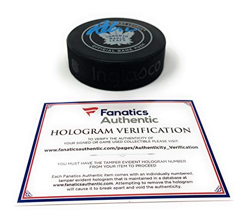 Patrick Marleau Toronto Maple Leafs Signed Autograph NHL Puck Fanatics Authentic Certified