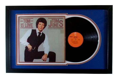 Tom Jones Professionally Framed Record Double Matted Tom is Love