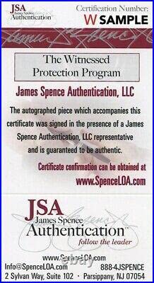 Franco Harris Pittsburgh Steelers Signed Autograph Custom Jersey JSA Certified
