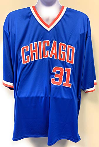 Greg Maddux Autographed Chicago Custom Gray Baseball Jersey - JSA
