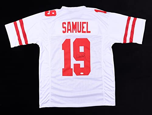 Deebo Samuel San Fransico 49ers Signed Autograph Custom Jersey White JSA Witnessed Certified