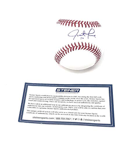 Justin Turner Los Angeles Dodgers Signed Autograph Official MLB Baseball Steiner Sports Certified