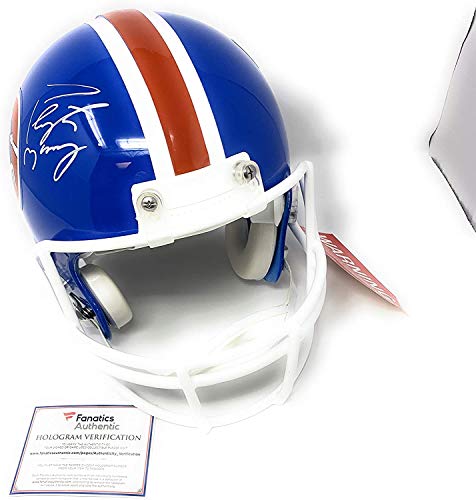 Peyton Manning Denver Broncos Signed Autograph On FIeld Proline Authentic Helmet 1975-1996 Fanatics Authentic Certified