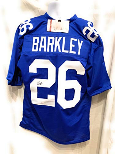 Saquon Barkley Autographed New York Giants Jersey –