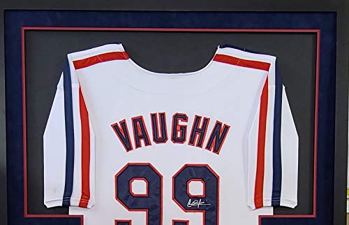 Charlie Sheen signed jersey PSA/DNA Cleveland Autographed Rick Vaughn Ricky  Majo