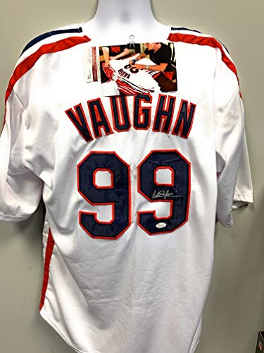 Charlie Sheen Autographed Ricky Vaughn Major League Wild Thing
