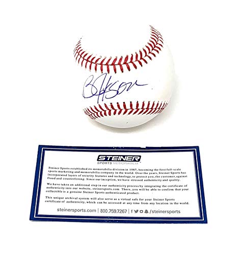 Bo Jackson Kansas City Royals Signed Autograph Official MLB Baseball Steiner Sports Certified