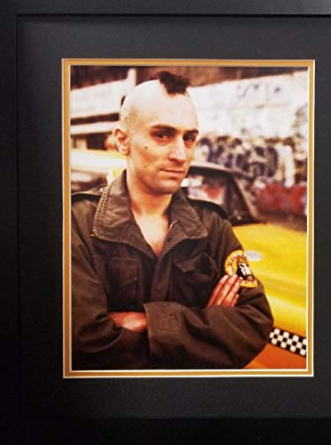Robert Deniro Travis Bickle Taxi Driver Movie Star Signed Autograph Photo Custom Framed 26x20 PSA/DNA Certified