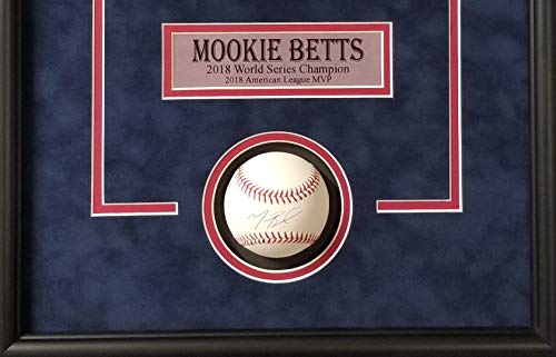 Mookie Betts Boston Redsox Signed Autograph Official MLB Baseball Cust –  MisterMancave