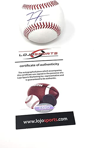 Freddie Freeman Atlanta Braves Signed Autograph Official MLB Baseball LoJo Sports Certified COA