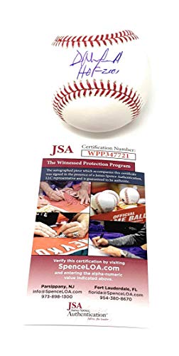 Dave Windfield New York Yankees Signed Autograph MLB Baseball HOF INSCRIBED JSA Witnessed Certified