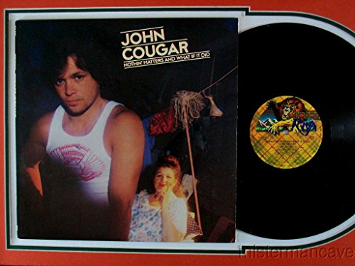 John Cougar Mellancamp Professionally Framed Record Double Matted Nothin Matters
