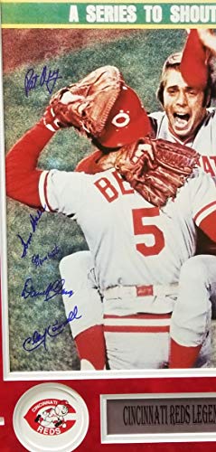 1975 Cincinnati Reds Team Signed Baseball