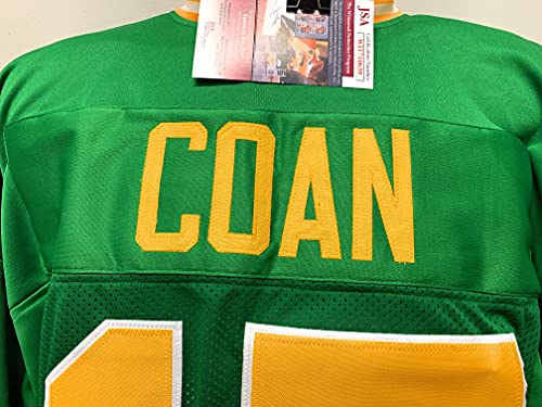 Jack Coan Notre Dame Fighting Irish Signed Autograph Custom Jersey Green JSA Witnessed Certified