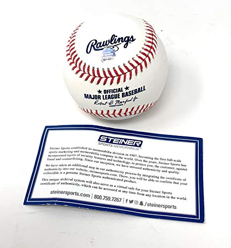 Joe Girardi New York Yankees Signed Autograph Official MLB Baseball Steiner Certified COA